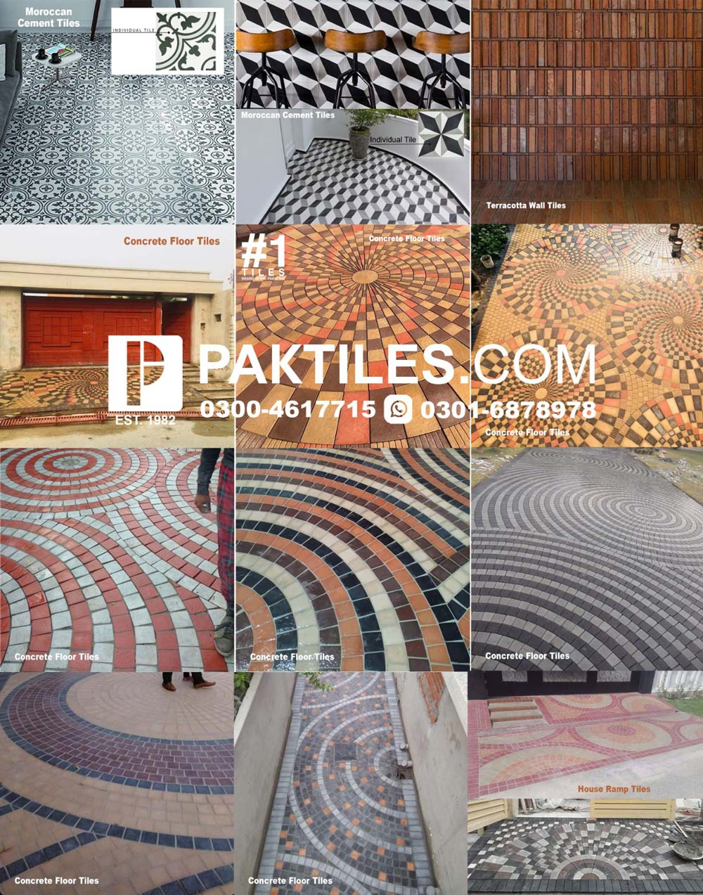 Terracotta Tiles in Kandhkot