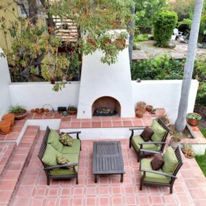 Outdoor Picket and Square Terracotta Tiles 12x12 inch Lahore