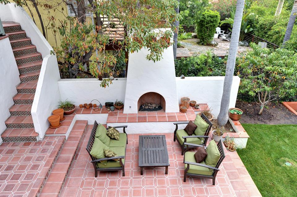 Outdoor Picket and Square Terracotta Tiles 12x12 inch Lahore