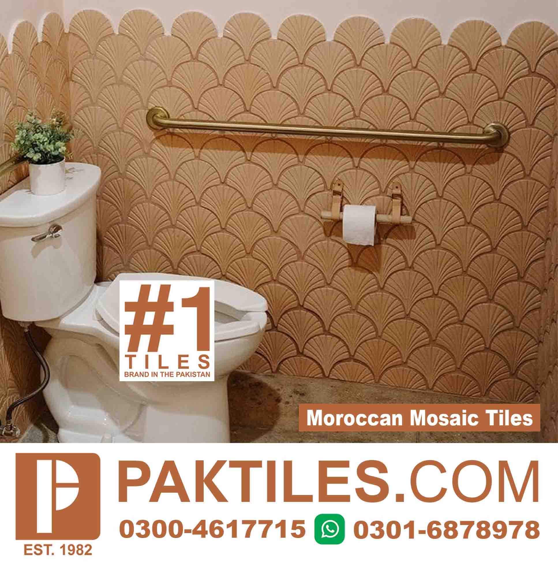 Bathroom tiles design in Jhelum